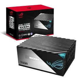 ASUS ROG THOR 1600W Titanium unidad de fuente de alimentación 20+4 pin ATX Negro, Plata