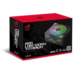 ASUS ROG -LOKI-1200T-SFX-L-GAMING unidad de fuente de alimentación 1200 W 20+4 pin ATX Negro, Plata