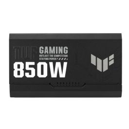 FUENTE ALIMENTACION ASUS TUF-GAMING-850G,850W,CONECTOR 12VHPWR (Fully Modular Power Supply, 80+ Gold Certified, ATX 3.0 Compatible, Military-grade Components, Dual Ball Bearing, Axial-tech Fan, PCB Coating, 10 Year Warranty)