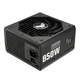 FUENTE ALIMENTACION ASUS TUF-GAMING-850G,850W,CONECTOR 12VHPWR (Fully Modular Power Supply, 80+ Gold Certified, ATX 3.0 Compatible, Military-grade Components, Dual Ball Bearing, Axial-tech Fan, PCB Coating, 10 Year Warranty)