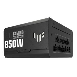 FUENTE ALIMENTACION ASUS TUF-GAMING-850G,850W,CONECTOR 12VHPWR (Fully Modular Power Supply, 80+ Gold Certified, ATX 3.0 Compatible, Military-grade Components, Dual Ball Bearing, Axial-tech Fan, PCB Coating, 10 Year Warranty)