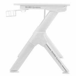 Mars Gaming MGDXLW Mesa Gaming Ergonómica Blanco Grande