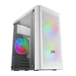 Caja Semitorre ATX Mars Gaming MC300W Blanco RGB Precio: 35.99000042. SKU: B19WNWCH3X