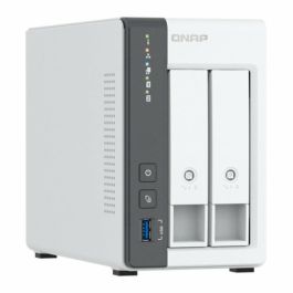 QNAP TS-216G servidor de almacenamiento NAS Torre Ethernet Blanco Cortex-A55