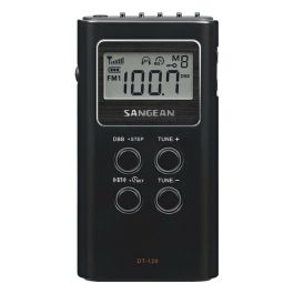 Radio Portátil Sangean DT-210 Plateado