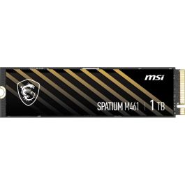MSI S78-440L1D0-P83 SSD M.2 1TB PCI Express 4.0 3D NAND NVMe para PC, Lectura 5000 MB/s, Escritura 3200 MB/s