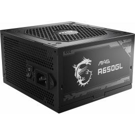 MSI MAG A650GL unidad de fuente de alimentación 650 W 20+4 pin ATX ATX Negro