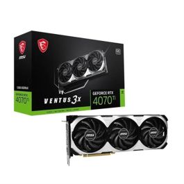 Tarjeta Gráfica MSI GEFORCE RTX 4070 TI VENTUS 3X E 12G GeForce RTX 4070 Ti 12 GB GDDR6X Tarjeta Gráfica MSI GEFORCE RTX 4070 TI VENTUS 3X E 12G GeForce RTX 4070 Ti 12 GB GDDR6X