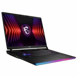 MSI Gaming Raider GE68 HX 14VHG-432ES Intel® Core™ i9 i9-14900HX Portátil 40,6 cm (16") Quad HD+ 32 GB DDR5-SDRAM 2 TB SSD NVIDIA GeForce RTX 4080 Wi-Fi 7 (802.11be) Windows 11 Home Negro