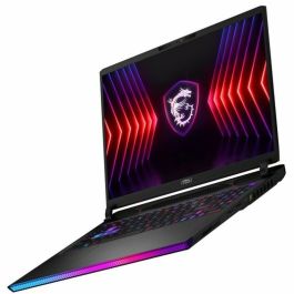 MSI Gaming Raider GE68 HX 14VHG-432ES Intel® Core™ i9 i9-14900HX Portátil 40,6 cm (16") Quad HD+ 32 GB DDR5-SDRAM 2 TB SSD NVIDIA GeForce RTX 4080 Wi-Fi 7 (802.11be) Windows 11 Home Negro