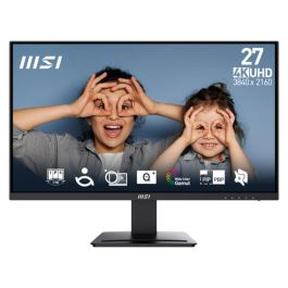 MSI Pro MP273U pantalla para PC 68,6 cm (27") 3840 x 2160 Pixeles 4K Ultra HD Negro Precio: 271.644999879. SKU: B182QCZ8VF