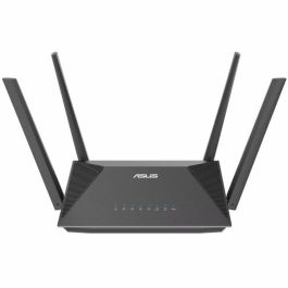 ASUS RT-AX52 AX1800 AiMesh router inalámbrico Gigabit Ethernet Doble banda (2,4 GHz / 5 GHz) Negro