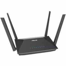 ASUS RT-AX52 AX1800 AiMesh router inalámbrico Gigabit Ethernet Doble banda (2,4 GHz / 5 GHz) Negro