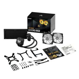 ASUS TUF GAMING LC II 240 ARGB Procesador Kit de refrigeración líquida 12 cm Negro