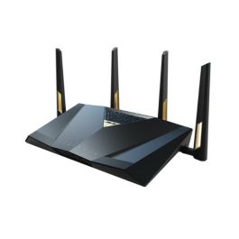 ASUS RT-BE88U router inalámbrico 10 Gigabit Ethernet Doble banda (2,4 GHz / 5 GHz) Negro, Gris Precio: 368.89000049. SKU: B1CZWX39H7