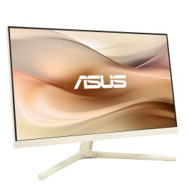 Monitor Profesional Asus VU249CFE-M 23.8"/ Full HD/ Regulable en altura/ Oat Milk