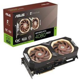 ASUS RTX4080S-O16G-NOCTUA NVIDIA GeForce RTX 4080 SUPER 16 GB GDDR6X ASUS RTX4080S-O16G-NOCTUA NVIDIA GeForce RTX 4080 SUPER 16 GB GDDR6X