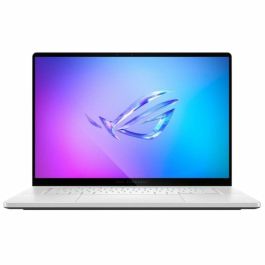 ASUS ROG Zephyrus G16 OLED GA605WI-QR005W - Portátil Gaming de 16" WQXGA 240Hz (AMD Ryzen AI 9 HX 370, 32GB RAM, 1TB SSD, RTX 4070 8GB, Windows 11 Home) Blanco Platino - Teclado QWERTY español