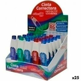 Cinta Correctora Office Box 4,2 mm Multicolor (25 Unidades) Cinta Correctora Office Box 4,2 mm Multicolor (25 Unidades)