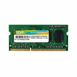 Memoria RAM Silicon Power SP004GBSTU160N02 SO-DIMM 4 GB DDR3 1600 mHz 4 GB Precio: 15.94999978. SKU: S7700260