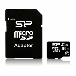 Tarjeta de Memoria Micro SD con Adaptador Silicon Power SP064GBSTXBU1V10SP SDHC 64 GB Precio: 11.94999993. SKU: S7760121