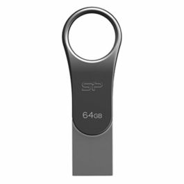 Memoria USB Silicon Power C80 64 GB Negro titanio Precio: 15.94999978. SKU: B13FJF93T5