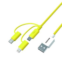 Cable USB Pantone PT-USB003Y1 Amarillo 1,2 m Precio: 24.95000035. SKU: B1GLLYKPS7