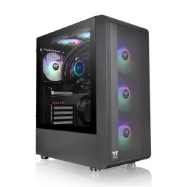 Caja de PC - THERMALTAKE - S200 TG ARGB (Negro) - Torre media - Formato ATX - Sin fuente de alimentación Precio: 92.58999981. SKU: B1H6W9227S