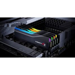 G.Skill Trident Z5 RGB 6400 MHz DDR5 DRAM 32GB (2x16GB) CL32 Black - Memoria RAM para gaming de alto rendimiento