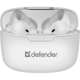 Auriculares in Ear Bluetooth Defender TWINS 903 Blanco Multicolor