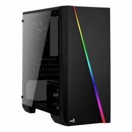 Caja Semitorre ATX Aerocool Cyclon Mini LED RGB Negro