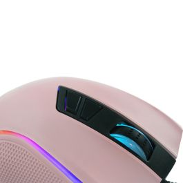 Ratón Gaming Aerocool MM218 100 ips 10000 dpi RGB Rosa