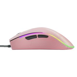 Ratón Gaming Aerocool MM218 100 ips 10000 dpi RGB Rosa