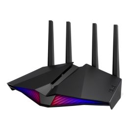 ASUS RT-AX82U router inalámbrico Doble banda (2,4 GHz / 5 GHz) Gigabit Ethernet Negro Precio: 189.94999991. SKU: S0236661