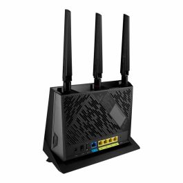 ASUS 4G-AC86U router inalámbrico Gigabit Ethernet Doble banda (2,4 GHz / 5 GHz) 3G Negro Precio: 231.78999943. SKU: B1HC8HQNM3