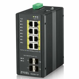 Zyxel RGS200-12P Gestionado L2 Gigabit Ethernet (10/100/1000) Energía sobre Ethernet (PoE) Negro Precio: 1199.58999974. SKU: B1GMP6WCGN