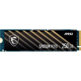 Disco Duro MSI SPATIUM M390 NVMe M.2 250GB Interno SSD 250 GB 250 GB SSD Disco Duro MSI SPATIUM M390 NVMe M.2 250GB Interno SSD 250 GB 250 GB SSD