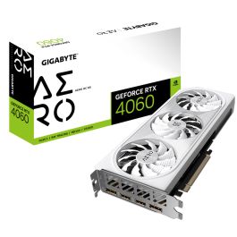 Tarjeta Gráfica Gigabyte GeForce RTX 4060 Aero OC 8G/ 8GB GDDR6 Precio: 382.49999942. SKU: B1DS7WM798