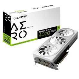 GIGABYTE - Tarjeta gráfica - GeForce RTX 4070 SUPER AERO OC 12G