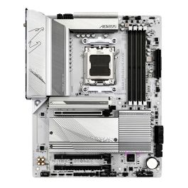 Gigabyte B650 AORUS ELITE AX ICE Placa Base AMD B650 Socket AM5 ATX DDR5 Wi-Fi 6E Bluetooth 5.3 Blanco G10