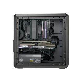 Cooler Master Q300L V2 Mini Tower Negro, Transparente