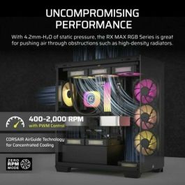 Corsair CO-9051034-WW Kit de inicio de triple ventilador iCUE LINK RX120 RGB Max para Refrigeración de PC