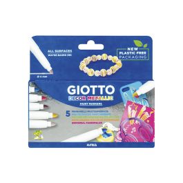 Rotulador Giotto Decor Metal Caja De 5 Rotuladores