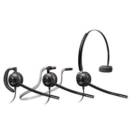 Poly HW540 Encore Pro Auriculares Profesionales con Cable Convertible 3 en 1, 32g, Audio Banda Ancha, Micrófono Cancelación Ruido