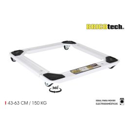 Bricotech Base Metálica Ajustable con Ruedas para Electrodomésticos, de 43 a 63 cm, Soporta 150 kg (6 Unidades) Precio: 92.7899995. SKU: S2204323