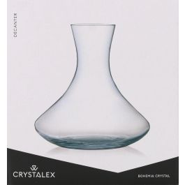 Bohemia Decantador Cristal 1500 ml con Dimensiones 20,5 cm Alto x 19 cm Largo x 7 cm Ancho (6 Unidades)