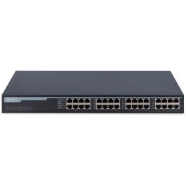 Digitus DN-95116 Inyector PoE+ Ethernet 10G de 16 Puertos 250W para Rack