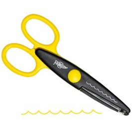 Tijeras Faibo Dentada 13 Cm Amarillo 10 unidades Precio: 8.94999974. SKU: B1KAJ4LZC3