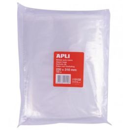 Apli Bolsas Autocierre 220x310 mm Ldpe Transparente Pack 100 Ud Precio: 9.98999958. SKU: B156Y6B964