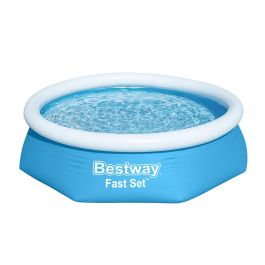 Bestway Piscina Hinchable Adulto Aro con Depurador 244x61 cm Jardin 57450